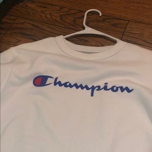Oversized Champion Crew Neck Sweatshirt